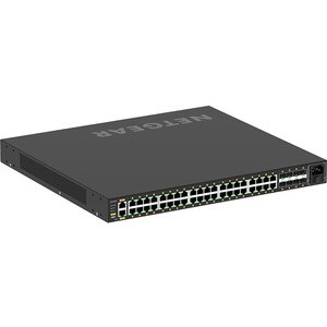Netgear M4250-40G8XF-PoE+ AV Line Managed Switch - 40 Ports - Manageable - 3 Layer Supported - Modular - 89.20 W Power Con