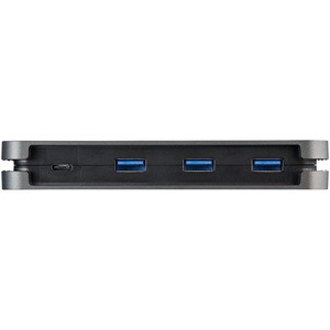 Hub USB StarTech.com - USB 3.2 (Gen 1) Tipo C - Portatili - Nero, Grigio - Supporto UASP - 4 Total USB Port(s) - PC, Linux