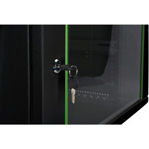 Digitus Dynamic Basic 7U Wall Mountable Rack Cabinet for LAN Switch, Patch Panel - 482.60 mm Rack Width x 365 mm Rack Dept