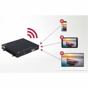 Set-top Box LG Pro:Centric STB-6500 - Televisione terrestre - 2160p - 4K UHDTV - 1 x Uscita HDMI - 1 x HDMI In - Supporto 