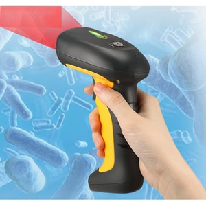 Adesso NuScan 5200TR Healthcare, Library, Warehouse, Logistics Handheld Barcode Scanner - Wireless Connectivity - 304.80 m