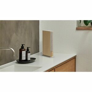 Bang & Olufsen Beosound Emerge Bluetooth Speaker System - Light Oak - Bookshelf, Shelf - 45 Hz to 22 kHz - Wireless LAN