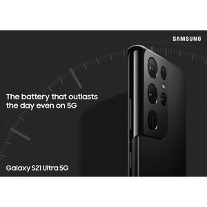 Samsung Galaxy S21 Ultra 5G SM-G998B 128 GB Smartphone - 6.8" Dynamic AMOLED QHD+ 3200 x 1440 - Cortex X1Single-core (1 Co