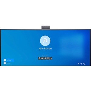 Dell C3422WE 34.1" Webcam WQHD Curved Screen Edge WLED LCD Monitor - 21:9 - Platinum Silver - 34" Class - In-plane Switchi