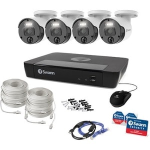 Swann Master SWNVK-876804 5 Megapixel 8 Channel Night Vision Wired Video Surveillance System 2 TB HDD - Network Video Reco