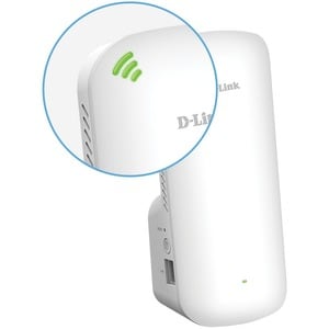 D-Link DAP-X1860 802.11ax 1.76 Gbit/s Wireless Range Extender - 2.40 GHz, 5 GHz - 2 x Internal Antenna(s) - MIMO Technolog