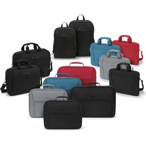 Dicota Eco Slim Case Plus BASE Tasche für 33 cm (13 Zoll) bis 39,6 cm (15,6 Zoll) Notebook - Schwarz - 300D Polyester, HDF