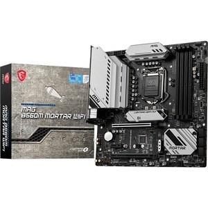 MSI MAG B560M MORTAR WIFI Desktop-Mainboard - Intel Chipsatz - Socket LGA-1200 - Intel-Optane-speicherbereit - Micro ATX -