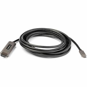 StarTech.com 10ft (3m) USB C to HDMI Cable 4K 60Hz with HDR10, Ultra HD USB Type-C to HDMI 2.0b Video Adapter Cable, DP 1.