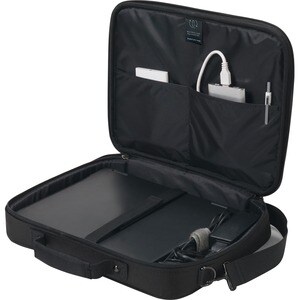 Dicota Eco Carrying Case for 33 cm (13") to 35.8 cm (14.1") Notebook - Black - 300D Polyethylene Terephthalate (PET) Body 