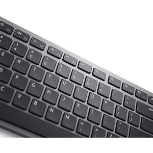 Tastiera e mouse Dell Premier KM7321W - QWERTY - Italiano - USB Wireless Bluetooth/RF - Grigio - USB Wireless Bluetooth/RF