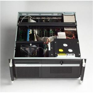 Advantech Quiet 4U Rackmount Chassis with Dual Hot-Swap SATA HDD Trays - For Chassis, Hard Drive Tray, Backplane, Motherbo
