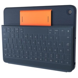 Logitech Rugged Combo 3 iPad® Keyboard Case with Smart Connector for iPad (7th, 8th, and 9th generation) - Classic Blue - 