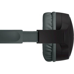 Belkin SOUNDFORM Mini Kabel/Kabellos Auf den Ohren, Kopfbügel, Über das Ohr Stereo Headset - Schwarz - Binaural - Geschlos