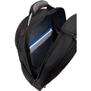 SwissGear Synergy 602683 Carrying Case (Rolling Backpack) for 12.9" to 16" Notebook, Tablet - Black, Gray - Scratch Resist