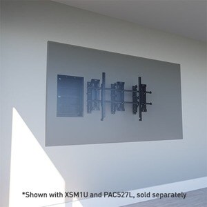 Chief Fusion Wall Mount for Storage Box - Black - 55" to 100" Screen Support - 249.12 lb (113000 g) Load Capacity