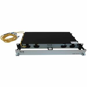 Eaton Tripp Lite Series Preloaded Fiber Panel, 1U - 6x (4x LC/LC Duplex M/M) 8F Trunk Cables, OS2 Singlemode, 10 m (32.8 f