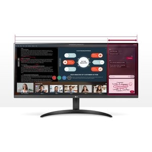 LG Ultrawide 34WP500-B 34" Class UW-UXGA Gaming LCD Monitor - 21:9 - 86.4 cm (34") Viewable - In-plane Switching (IPS) Tec