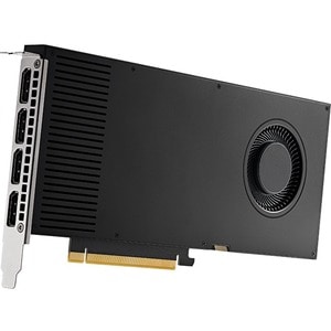 PNY NVIDIA Quadro RTX A4000 Graphic Card - 16 GB GDDR6 - 7680 x 4320 - 735 MHz Core - 1.56 GHz Boost Clock - 256 bit Bus W