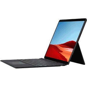 Microsoft- IMSourcing Surface Pro X Tablet - 13" - 3 GHz - 8 GB RAM - 128 GB SSD - Windows 10 Pro - 4G - Matte Black - Mic