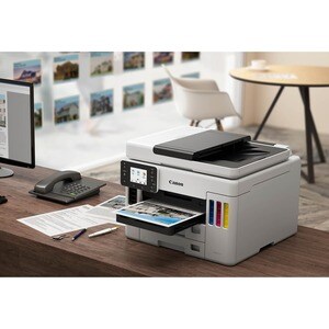 Canon MAXIFY GX7060 Wireless MegaTank Inkjet Multifunction Printer - Colour - Copier/Fax/Printer/Scanner - 600 x 1200 dpi 