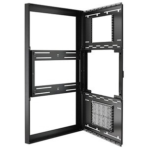 Chief Impact On-Wall Kiosk with Protective Glass - Portrait 65 Inch White - 65" (1651 mm) - Wall Mountable