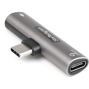 StarTech.com USB C Audio & Charge Adapter, USB-C Audio Adapter, USB C Audio Headset Port and USB Type-C PD Charger, For US