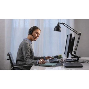 EPOS ADAPT Kabellos Auf den Ohren Mono Headset - Schwarz - Monaural - 2011,7 cm Reichweite - Bluetooth - Geräuschunterdrüc