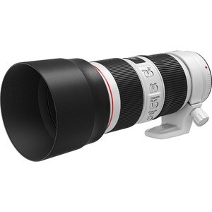 Canon - 70 mm to 200 mm - f/32 - f/4 - Telephoto Zoom Lens for Canon EF - Designed for Digital Camera - 72 mm Attachment -
