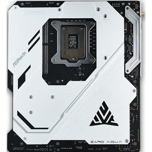 ASRock Z490 AQUA Desktop-Mainboard - Intel Z490 Chipsatz - Socket LGA-1200 - Intel-Optane-speicherbereit - Extended ATX - 