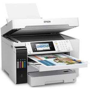 Epson WorkForce ST-C8090 Inkjet Multifunction Printer-Color-Copier/Fax/Scanner-4800x1200 dpi Print-Automatic Duplex Print-