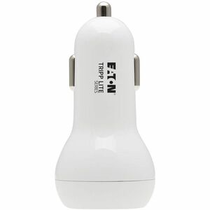 Tripp Lite series U280-C02-30W-K Auto Adapter - 30 W - 12 V DC Input - 5 V DC Output - 3 A - White