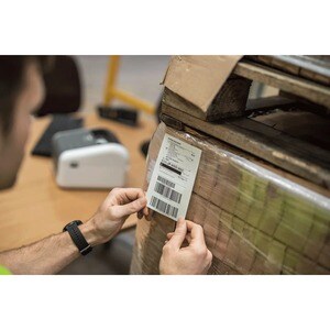 Brother Multipurpose Label - Rectangle - Direct Thermal - White - 350 / Roll