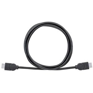 HDMI Cable with Ethernet, 4K@30Hz (High Speed), 2m, Male to Male, Black, Equivalent to Startech HDMM2MHS, Ultra HD 4k x 2k