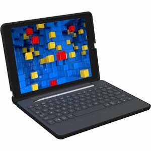 ZAGG Rugged Education Keyboard & Case for iPad 10.2-inch (Gen 7-9) - The Rugged Education Keyboard and durable case provid