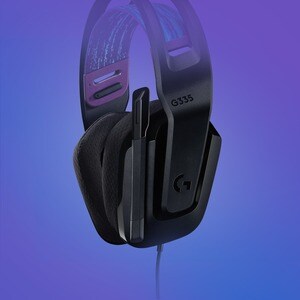 Logitech G335 Wired Gaming Headset - Stereo - Mini-phone (3.5mm) - Wired - 36 Ohm - 20 Hz to 20 kHz - On-ear - Binaural - 
