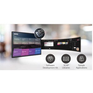 LG 32SM5J 32" LCD Digital Signage Display - Energy Star - 8 GB - 1920 x 1080 - 400 cd/m² - 1080p - USB - HDMI - Serial - W