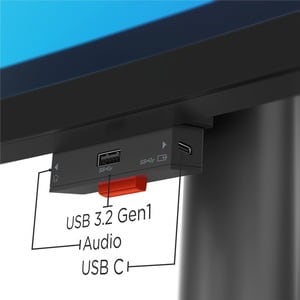 Lenovo ThinkVision P40w-20 40" Class WUHD Curved Screen LCD Monitor - 21:9 - Raven Black - 100.8 cm (39.7") Viewable - In-