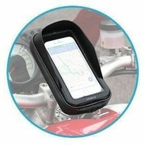 MOBILIS U.FIX Hülle Smartphone - Schwarz - Witterungsbeständig, Wasserdicht, Regenfest