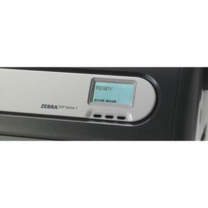 Zebra ZXP Series 7 Single Sided Desktop Dye Sublimation/Thermal Transfer Printer - Color - Card Print - Ethernet - USB - U