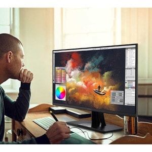 ViewSonic VP2756-4K 27 Inch 4K UHD IPS Ergonomic Monitor with Ultra-Thin Bezels, Color Accuracy, Pantone Validated, 60W US