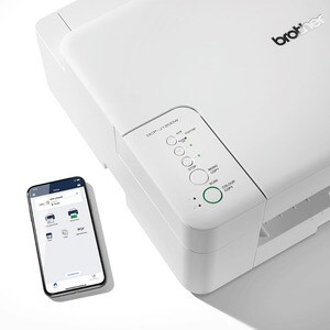 Brother DCP-J1200W Kabellos - Tintenstrahl-Multifunktionsdrucker - Farbe - Kopierer/Drucker/Scanner - 1200 x 6000 dpi Druc
