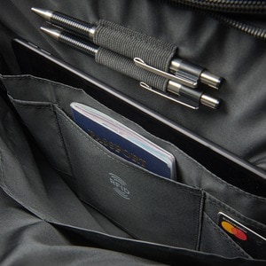 V7 Professional CCP17-ECO-BLK Carrying Case (Briefcase) for 17" to 17.3" Notebook - Black - Briefcase - Front Loading - Sh