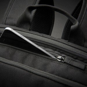V7 Eco-Friendly CBP17-ECO-BLK Tasche (Rucksack) für 43,2 cm (17 Zoll) bis 43,9 cm (17,3 Zoll) Notebook - Schwarz - 600D Po