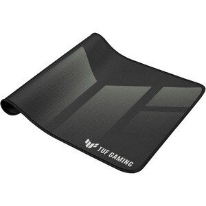 Tapis de souris de jeu TUF - 2 mm x 360 mm x 260 mm Dimension - Noir - Caoutchouc, Tissu, Caoutchouc - Étanche, Antidérapa