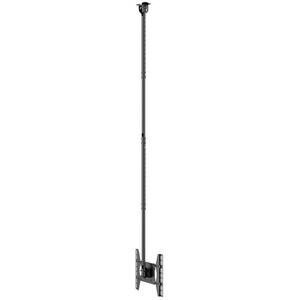 HAGOR PLD Medium Single Wandhalterung für Display - Schwarz - Höhenverstellbar - 1 Unterstützte(r) Display(s)Bildschirmgrö