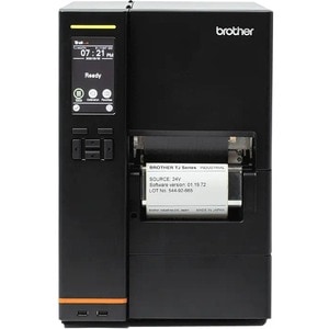 Brother TJ-4522TN Industrial, Desktop Direct Thermal/Thermal Transfer Printer - Monochrome - Label Print - Fast Ethernet -