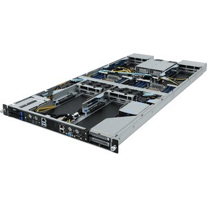 Gigabyte G191-H44 (rev. 100) Barebone System - 1U Rack-mountable - Socket P LGA-3647 - 2 x Processor Support - Intel C621 