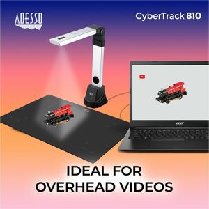 Adesso Cybertrack 810 Document Camera - CMOS - 3.8x Optical Zoom