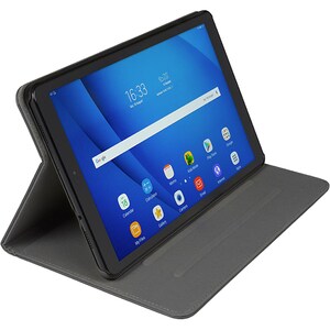 Gecko Covers Easy-Click Carrying Case (Book Fold) for 26.7 cm (10.5") Samsung Tablet - Black - Plastic, Velour Interior, P